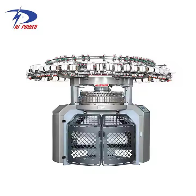 Used Double Jersey Circular Knitting Machine For Twill Fabric