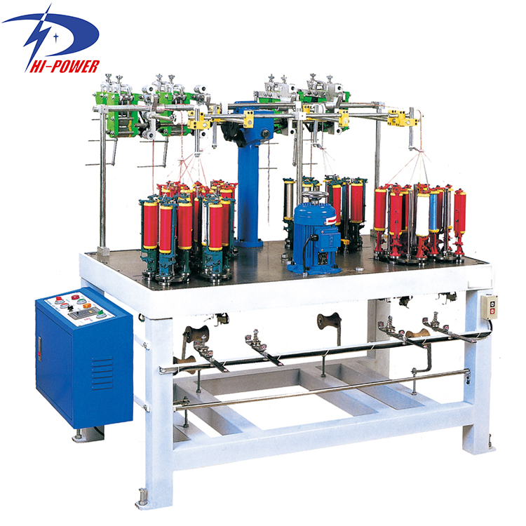 High Speed Wire Loom Shoelaces Rope Braiding Machine