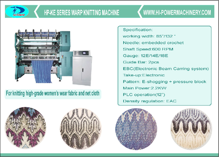 high grade women's clothing fabric knitting machine