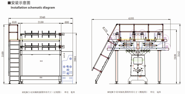 Warp Knitting Fabric Machine With Computer