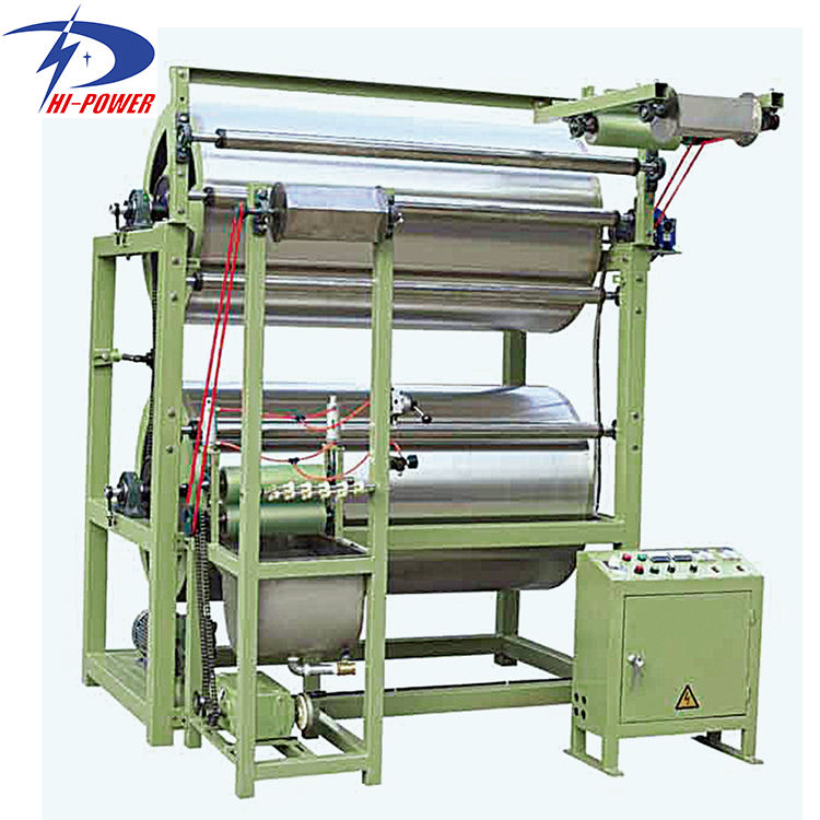 Fast And Stable Narrow Fabric Starching Heat Setting Finishing Machine