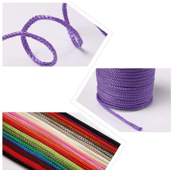 6 Needles Decorative Rope Belt Cord Knitting Machine