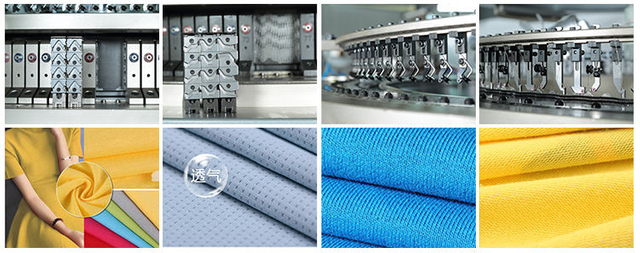 High Speed Sport Wear T-Shirt Fabric Cylinder Single Jersey Circular Knitting Machine